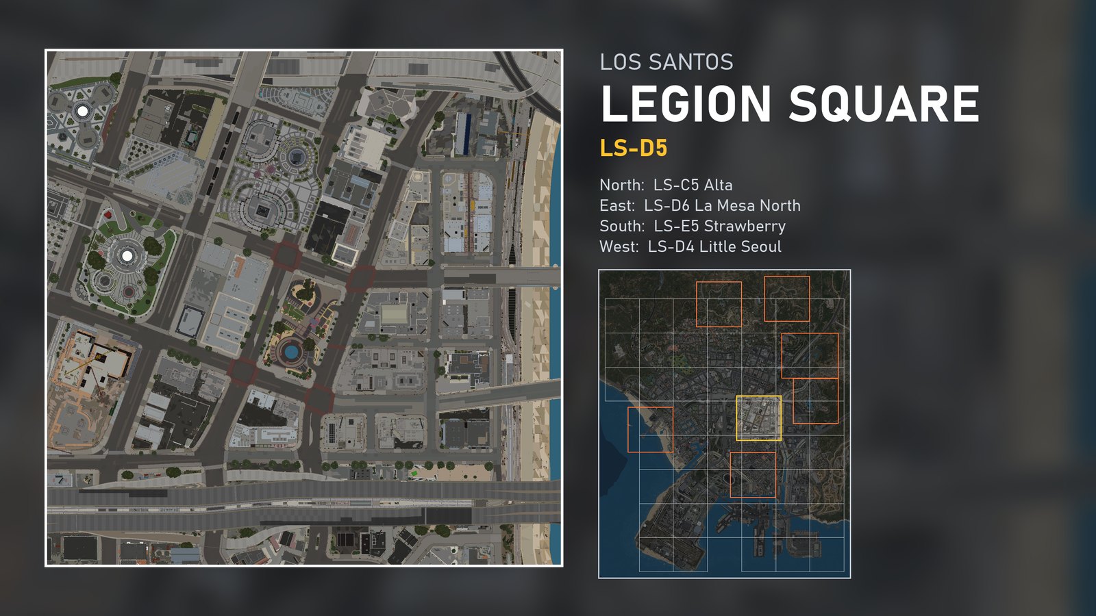 Example loading screen: Legion Square